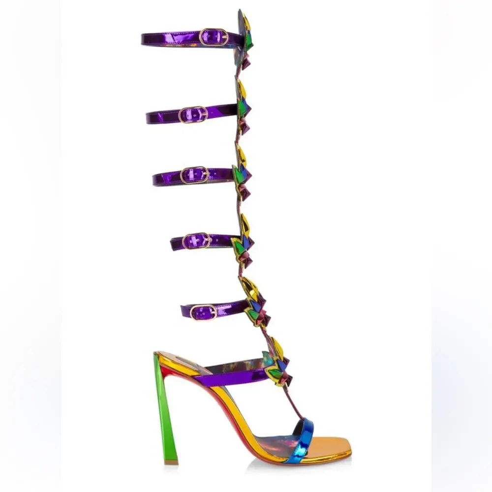 Christian Louboutin x Marvel Sea Warrior Gladiator Sandals Size 39.5 - Picture 14 of 15